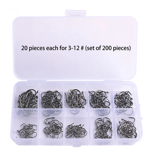 1000PCS Fishing Hooks Set