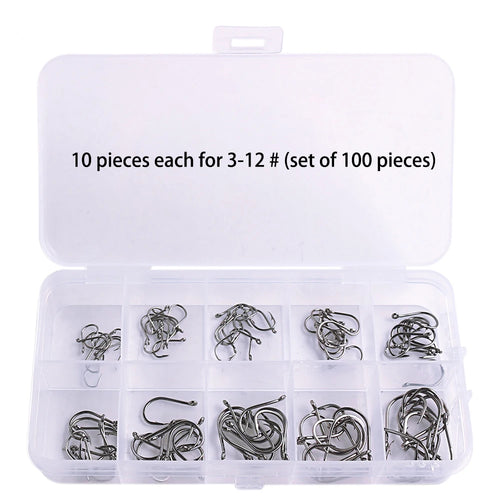 1000PCS Fishing Hooks Set