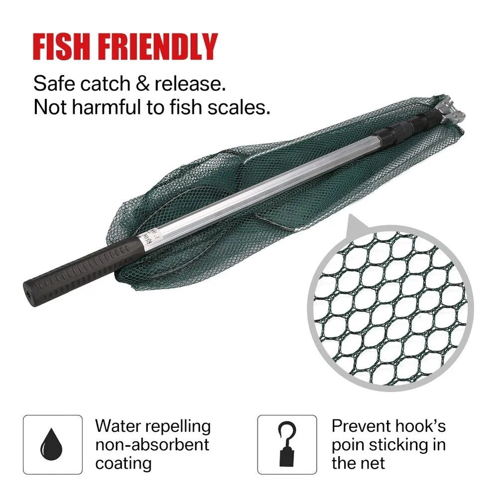 190cm 92cm 55cm Telescopic Landing Net