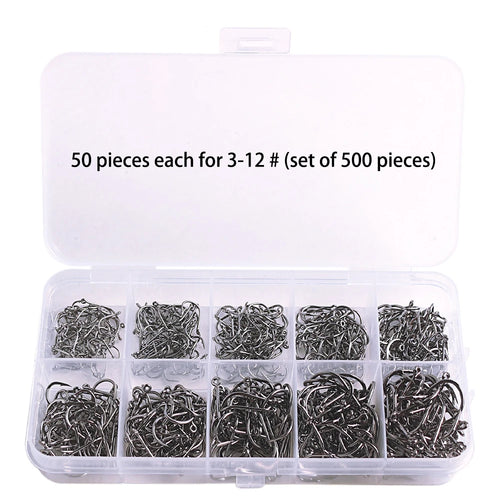 1000PCS Fishing Hooks Set