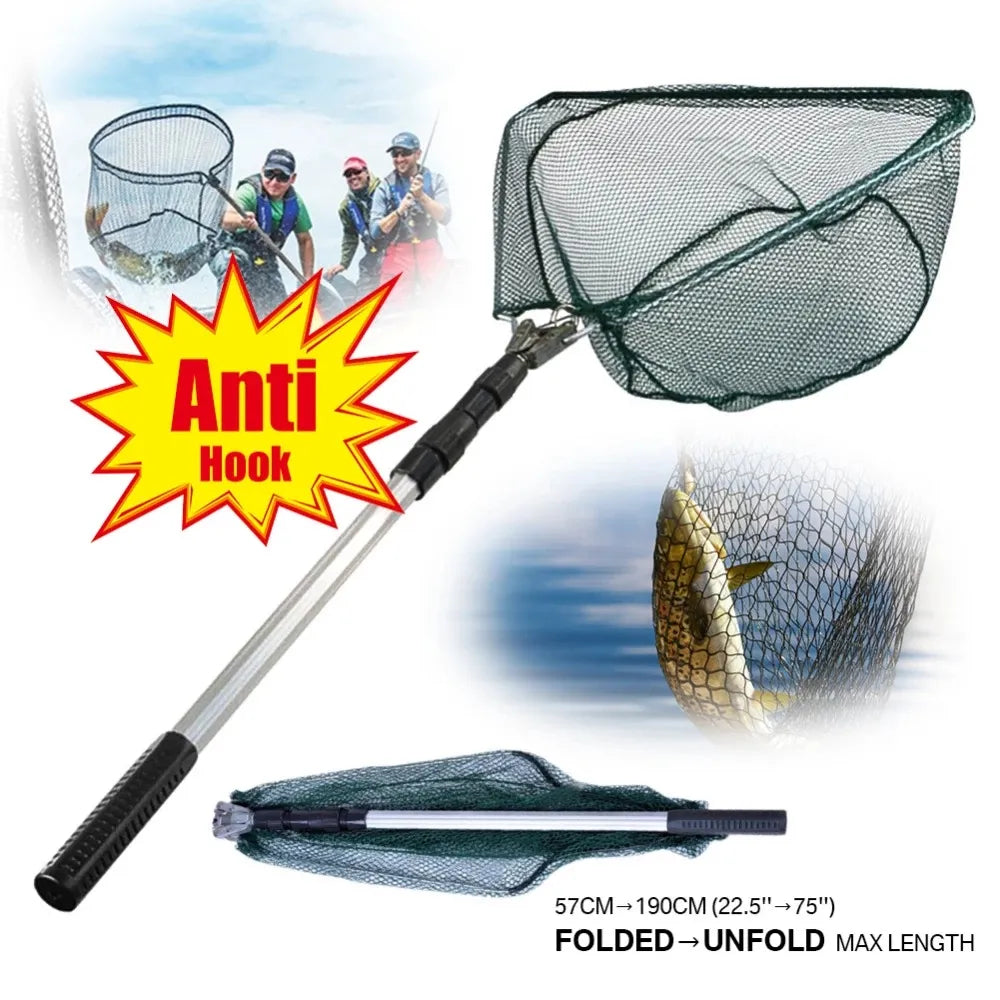 190cm 92cm 55cm Telescopic Landing Net
