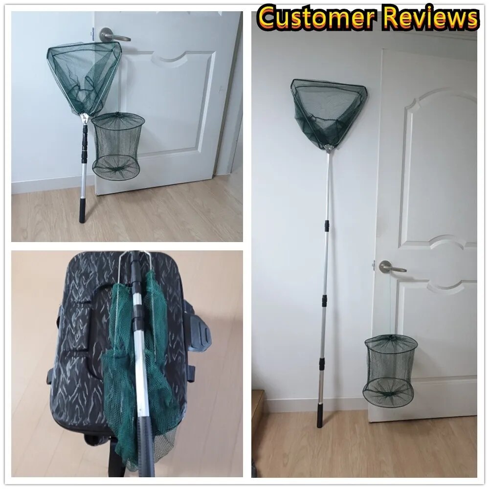 190cm 92cm 55cm Telescopic Landing Net