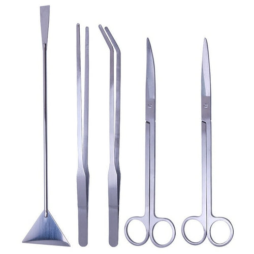 1/2/3/4/5pcs Aquarium Tank Tool Kit Aquascaping Fish Tank Aquatic