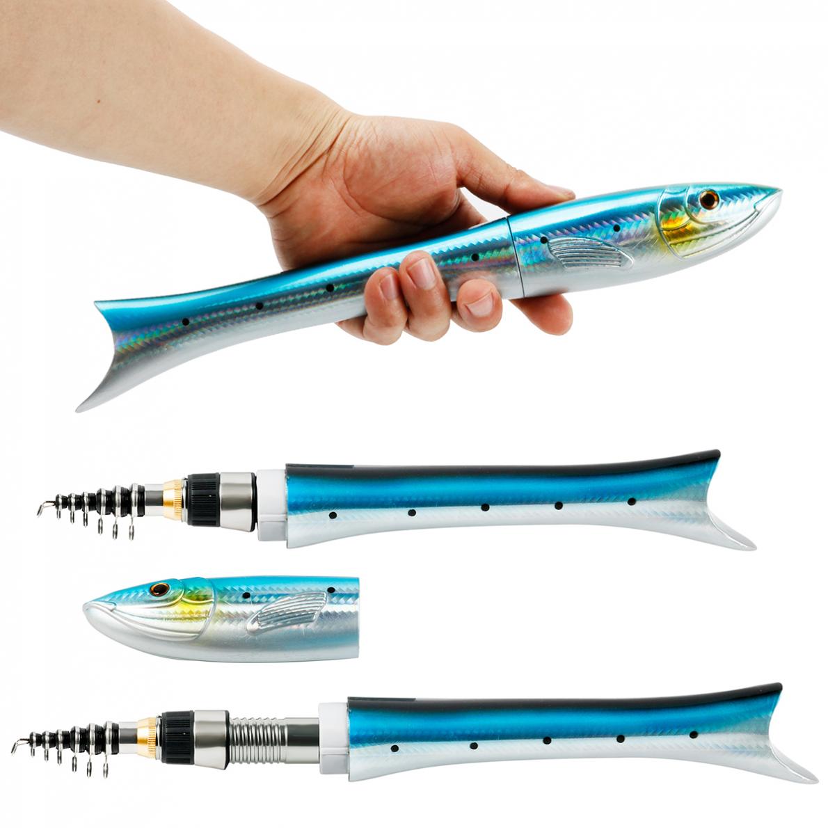 1.6m Telescopic Carbon Fishing Rod