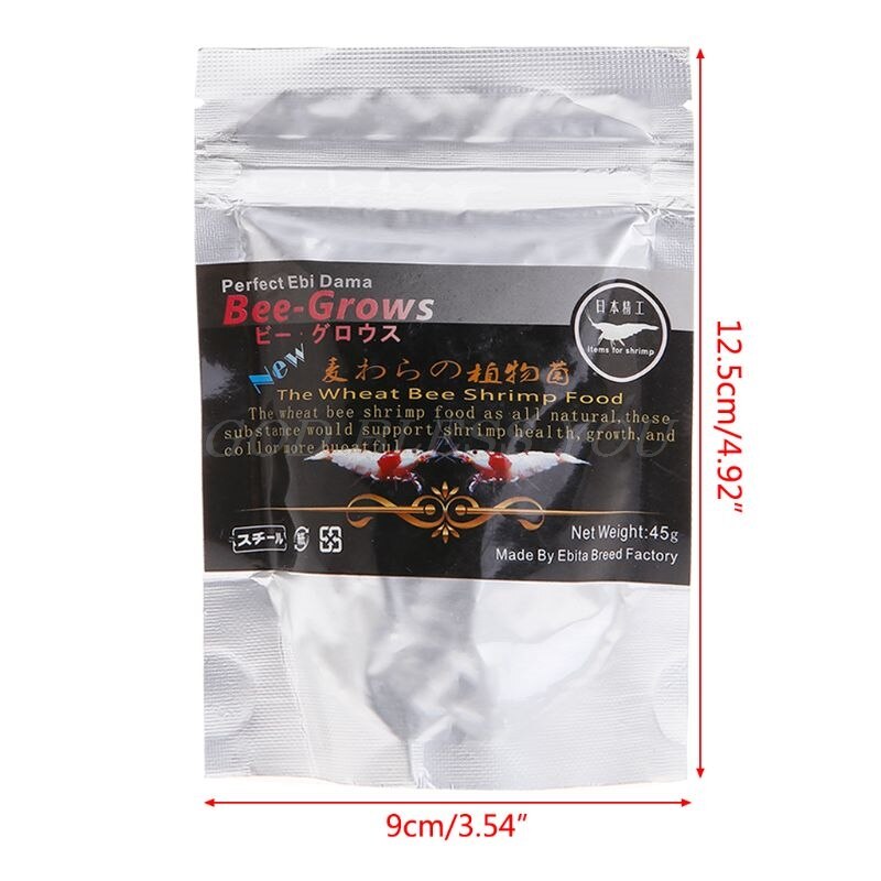 1 Bag Fish Food Crystal Shrimp