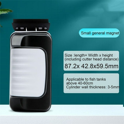 1 Pcs New Aquarium Glass Fish Tank Algae Scraper Cleaner Strong