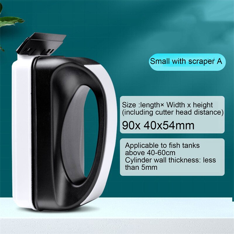1 Pcs New Aquarium Glass Fish Tank Algae Scraper Cleaner Strong