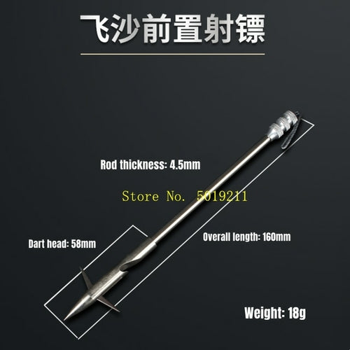 10pcs Stainless Steel Fish Dart Arrowhead