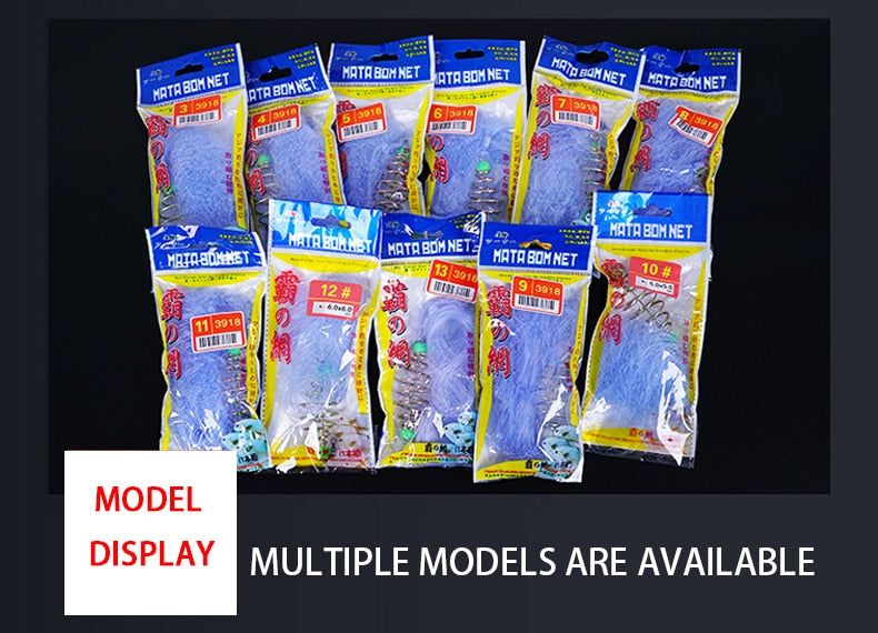 11 Size Fishing Net Trap Mesh
