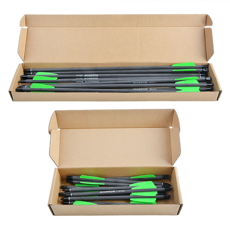 12/24 7.5" 15" Archery Carbon Arrows
