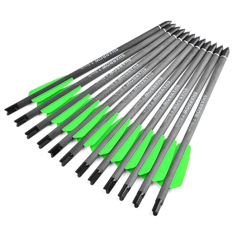 12/24 7.5" 15" Archery Carbon Arrows