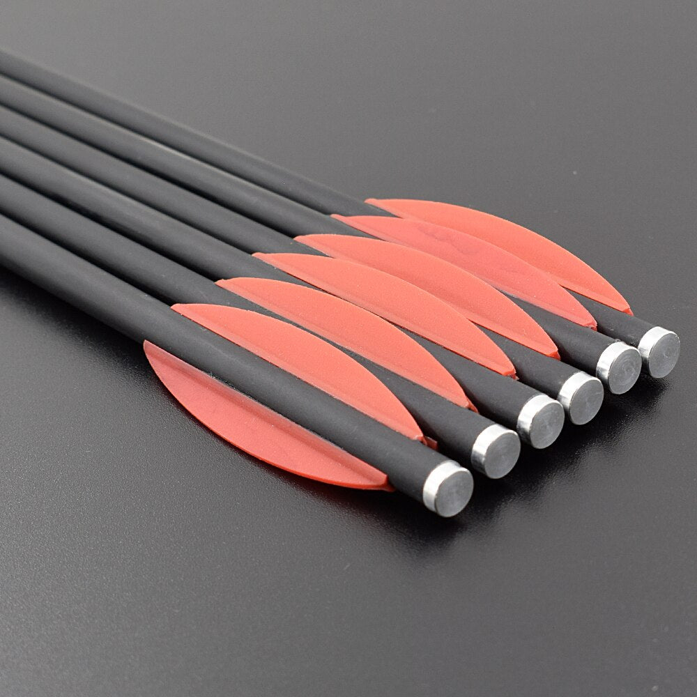 12PCS mixed carbon Crossbow Bolts Arrows