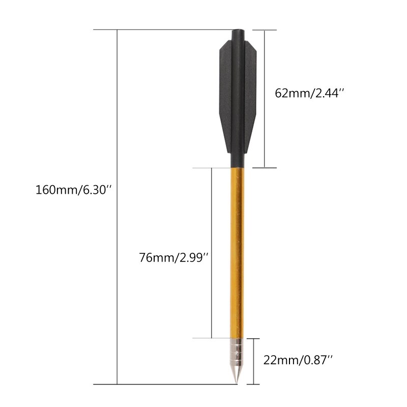 12Pcs/lot Tactic Hunting Arrows