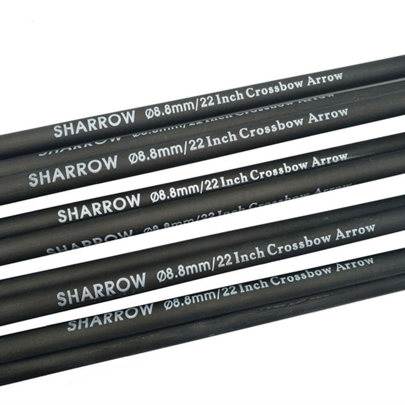 12pcs Archery Carbon Arrow 16/17/18/20/22inch