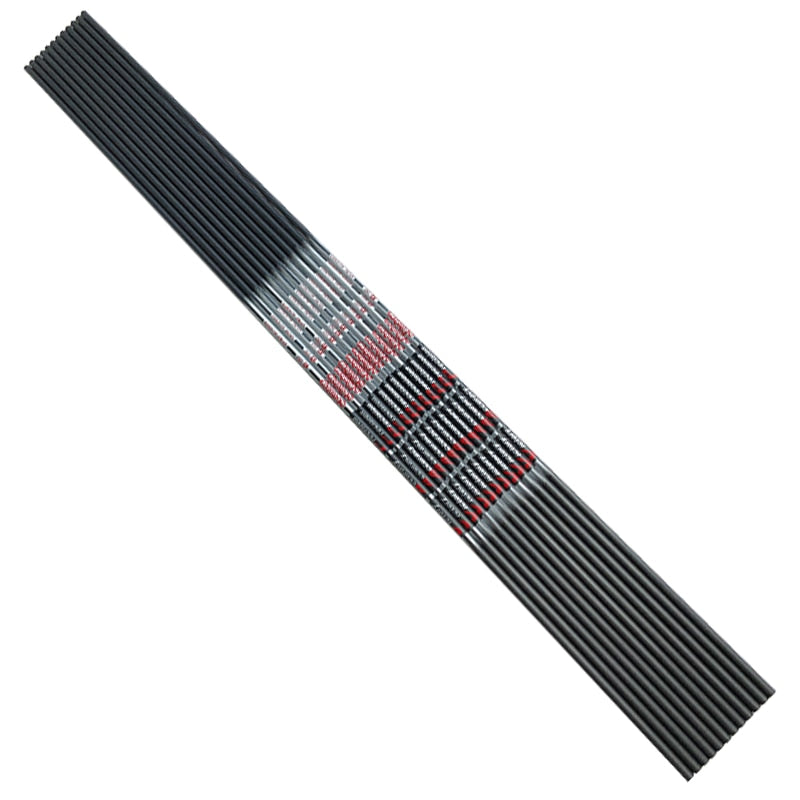 12pcs Archery Pure Carbon Arrows