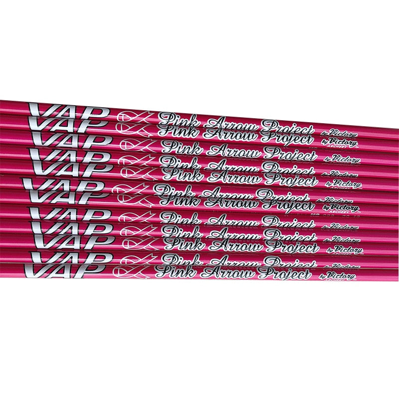 12pcs Archery Pure Carbon Arrows