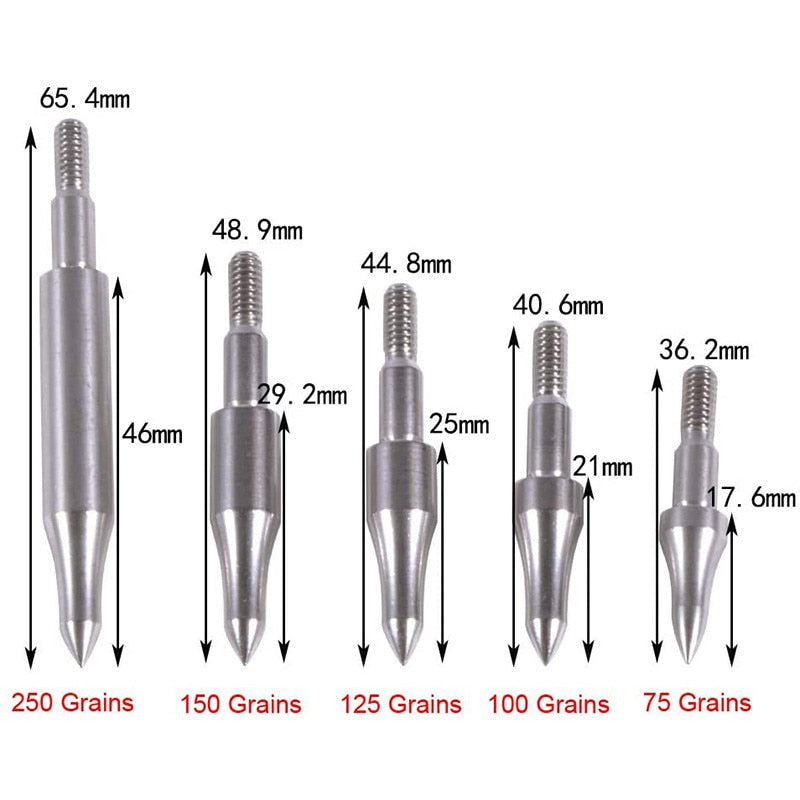 12pcs Archery Target Arrowhead