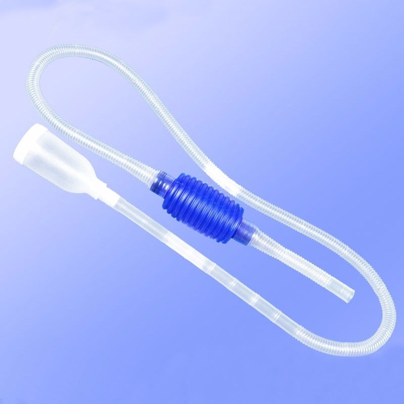 145/170cm Siphon Aquarium Cleaning Pipe Semi-auto Fish Tank Water