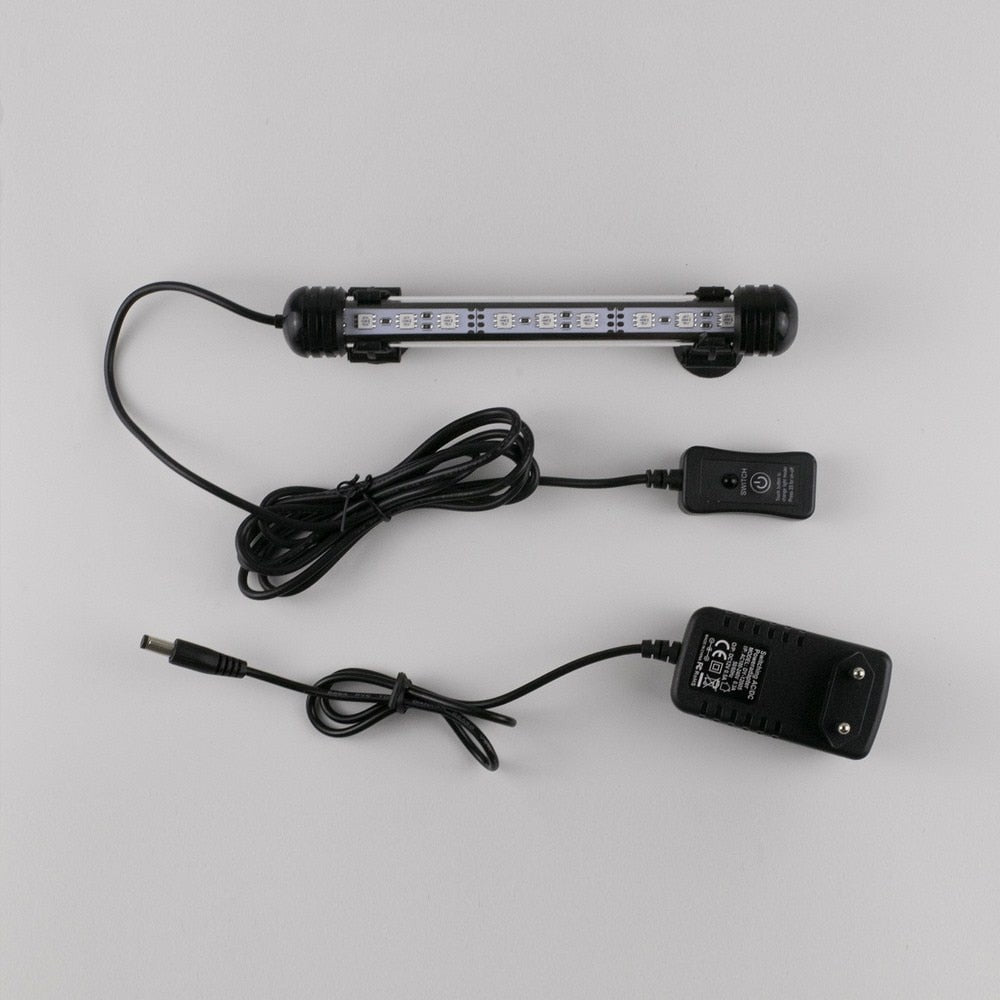 18CM Aquarium Light LED Waterproof Fish Tank Light Underwater Fish