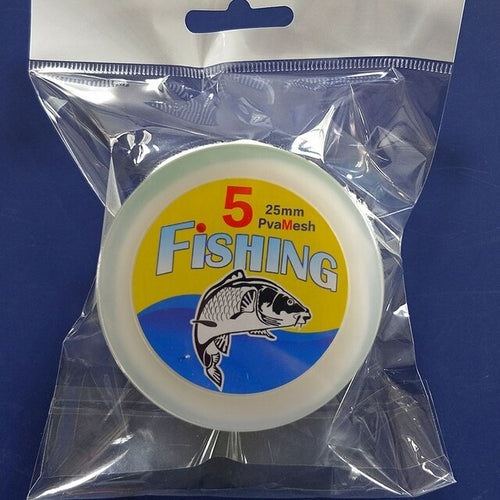 1PC 5m Water Dissolving PVA Narrow Mesh Tube Net Carp Fishing Feeder