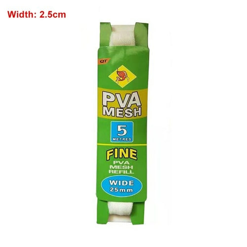 1PC 5m Water Dissolving PVA Narrow Mesh Tube Net Carp Fishing Feeder