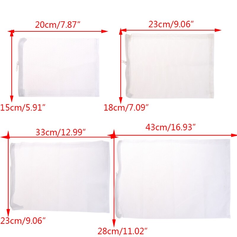 1pc Mesh Bag Acqurium Pond Filter Net Bag F Bio Ball Ammonia Aquarium
