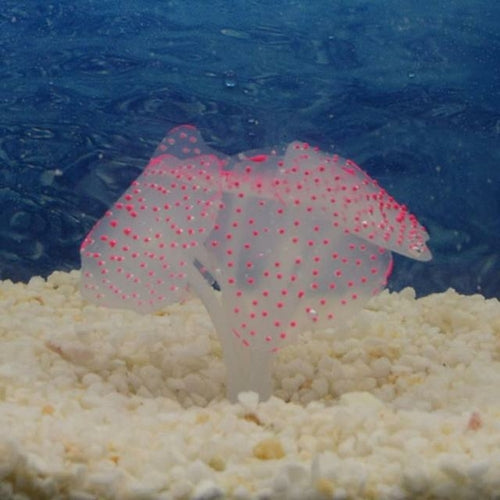 1Pc Silicone Glowing Artificial Fish Tank Aquarium Coral Plants