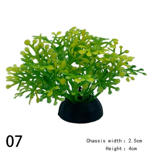 1pc Artificial Aquarium Decor Plants Water Weeds Ornament Aquatic
