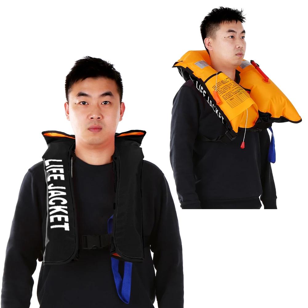 1pc Inflatable Life Jacket Swimming Survival Jacket