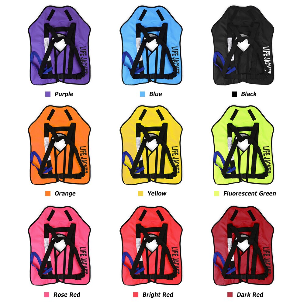 1pc Inflatable Life Jacket Swimming Survival Jacket