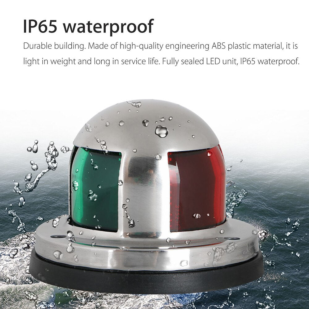 12v Boat Yacht Sailing Light(Red & Green)