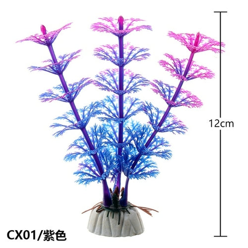 2017 New 13cm Underwater Artificial Aquatic Plant Ornaments For