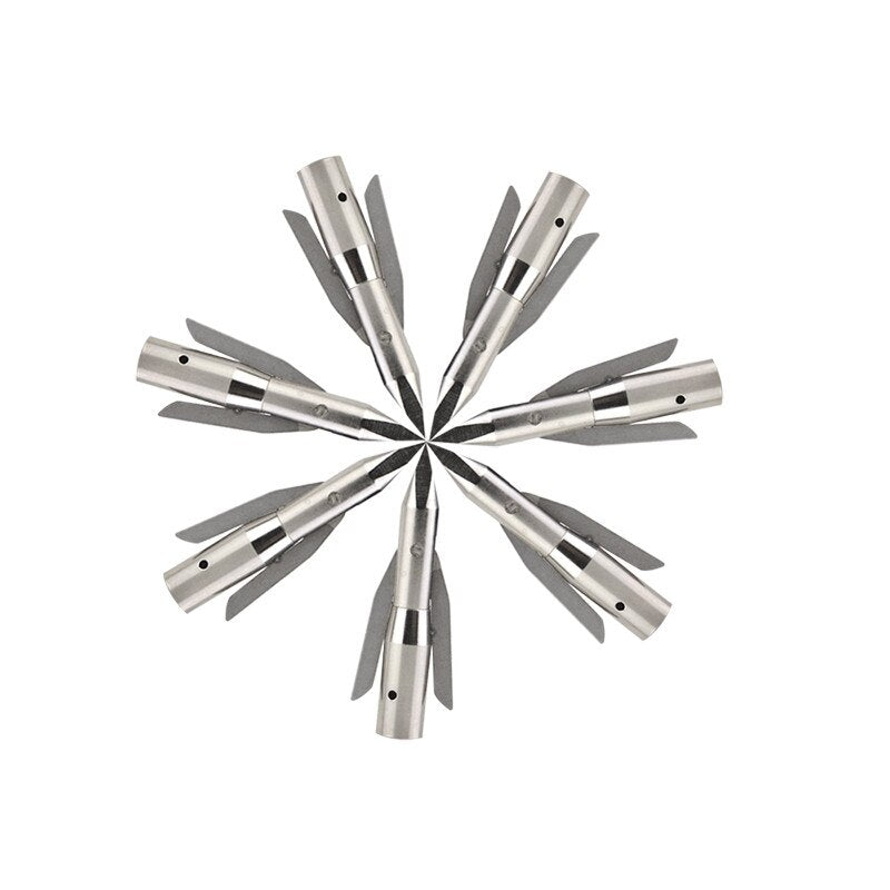 3/6/12Pcs Archery Bow Fishing Arrowheads