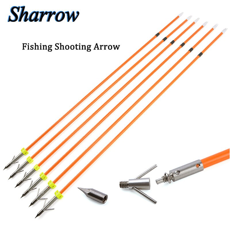 3/6pc 32.5" Archery Fishing Arrow