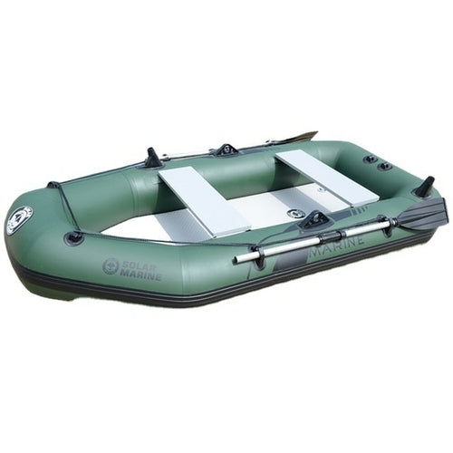 3 Person 230 Cm Inflatable Fishing Boat Rowing Kayak Canoe Hovercraft