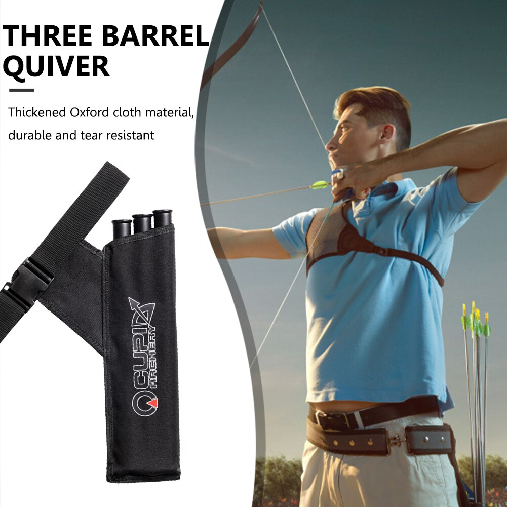 3 Tubes Arrow Quiver Bag