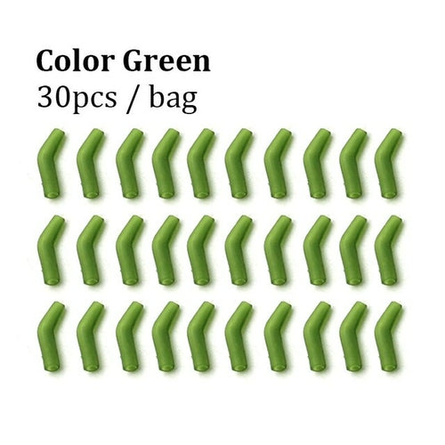 30pcs Carp Fishing Anti Tangle Sleeve