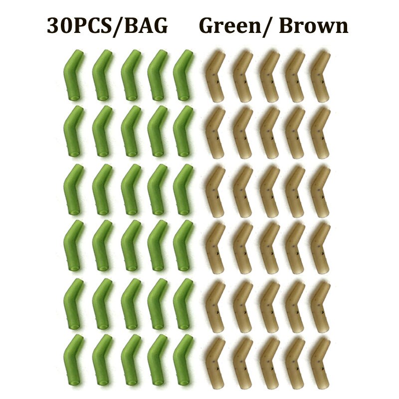 30pcs Carp Fishing Anti Tangle Sleeve