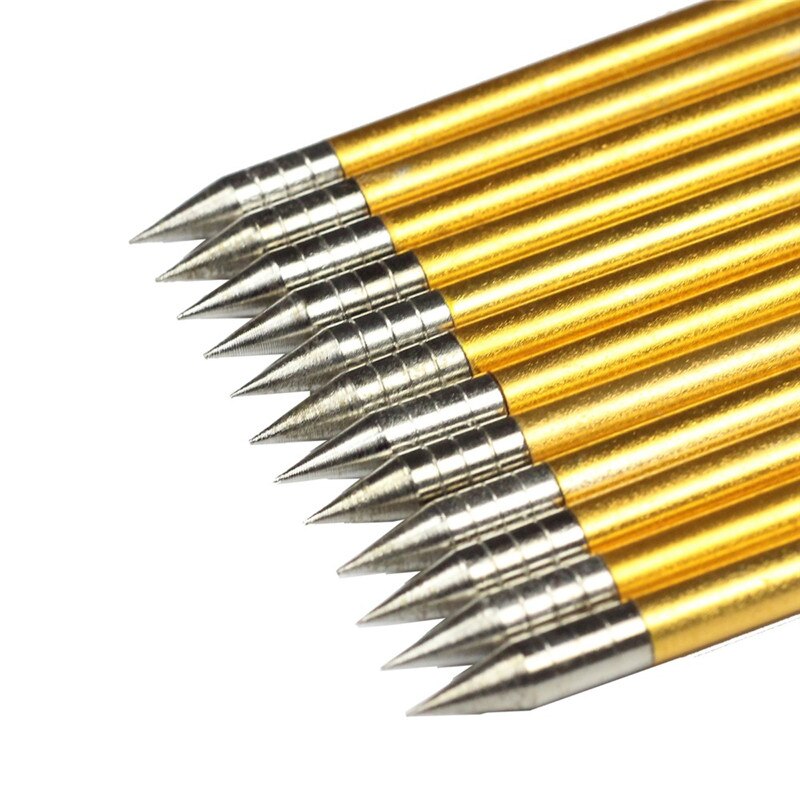 36 Pcs Golden Aluminum Archery Arrow