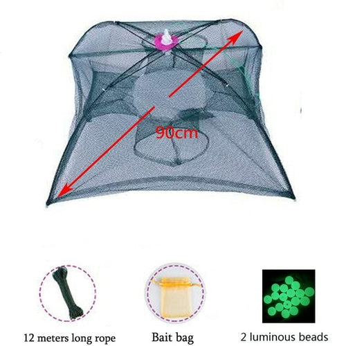 4-20 Holes Fishing Net Folded