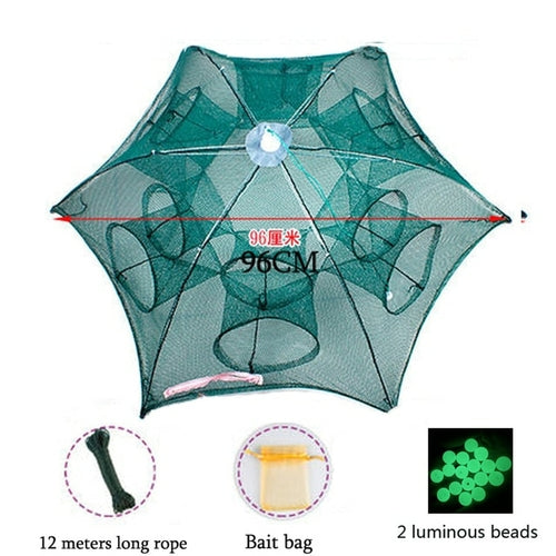 4-20 Holes Fishing Net Folded