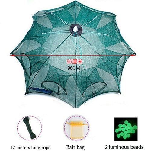 4-20 Holes Fishing Net Folded