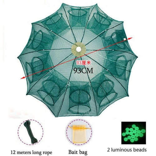 4-20 Holes Fishing Net Folded