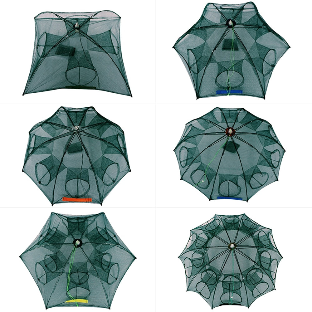 4-20 Holes Fishing Net Folded