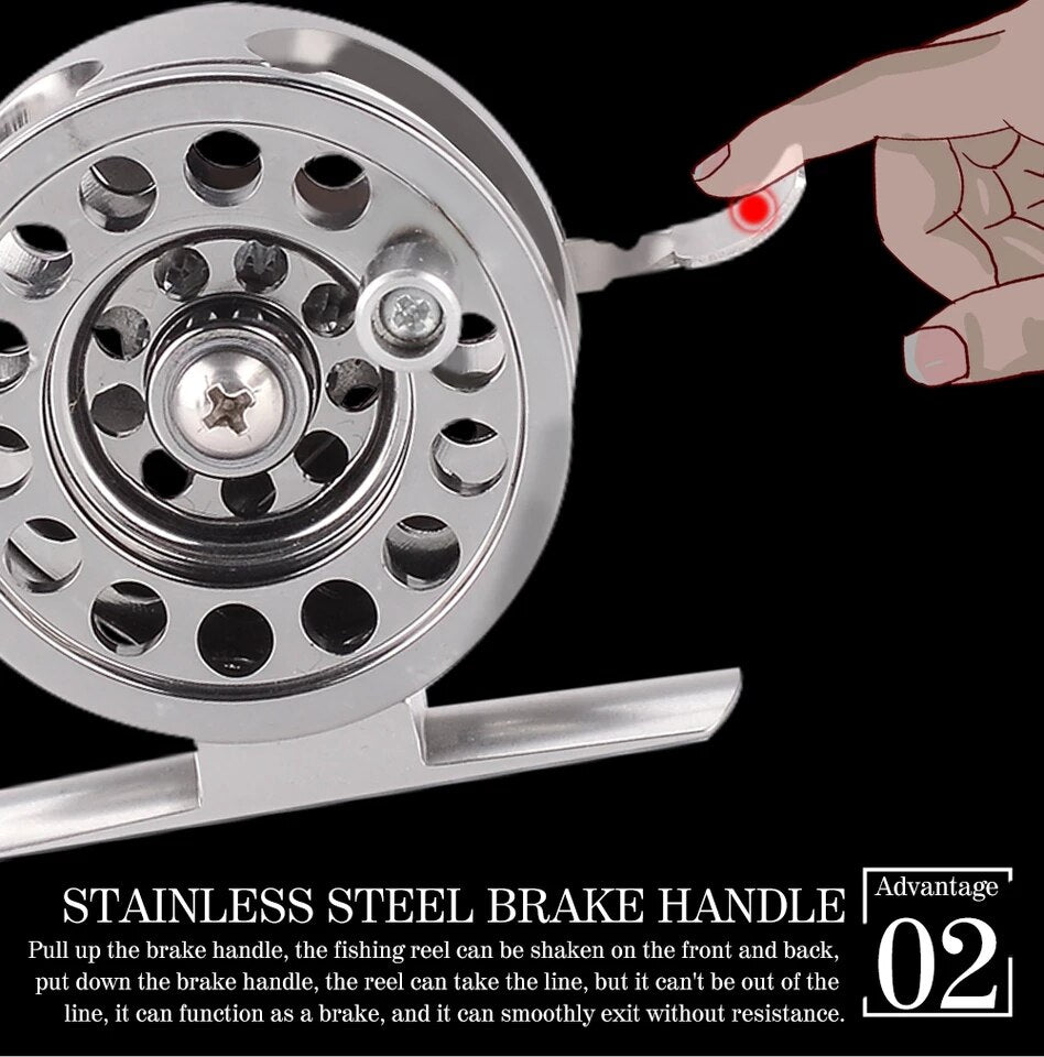 Fly Fishing Reel for Ice Fishing