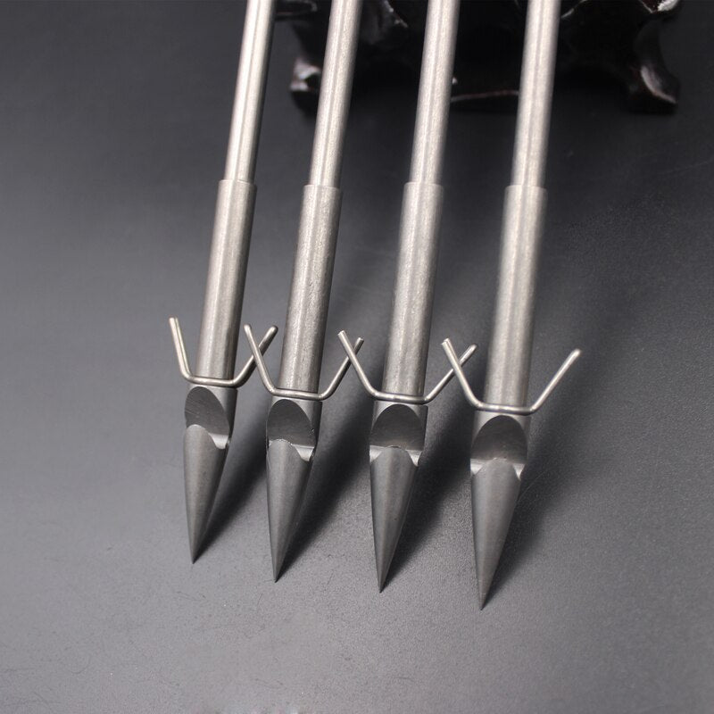 5pcs Stainless Steel Fishing Darts