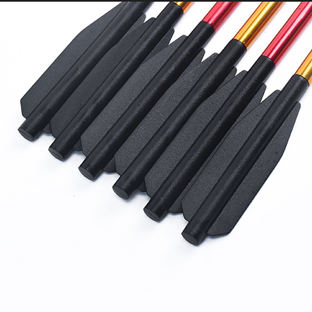 6/12pcs 6.5" Arrows Steel Thick Head Hunting