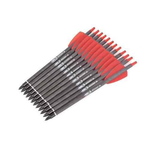 6PCS 8.5 inch Cobra series crossbow hunting carbon arrow R9 short