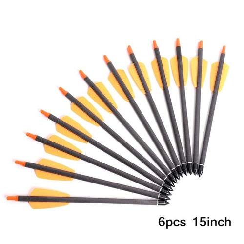 6pcs Linkboy Archery 7.5/15inch Spine350