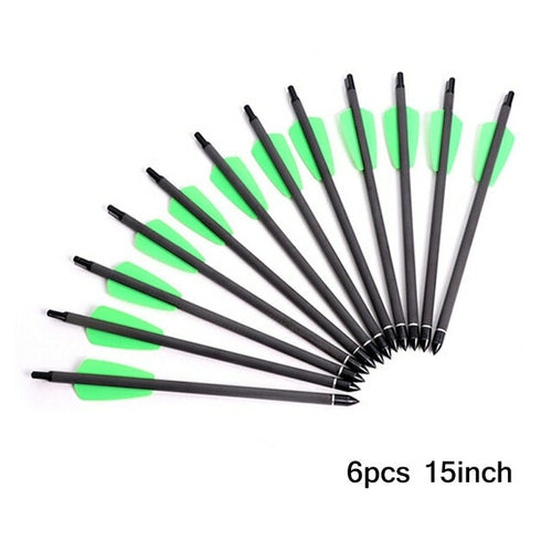 6pcs Linkboy Archery 7.5/15inch Spine350